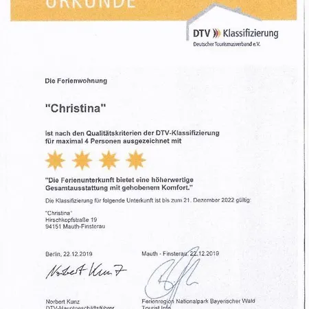 Apartmán Christina *